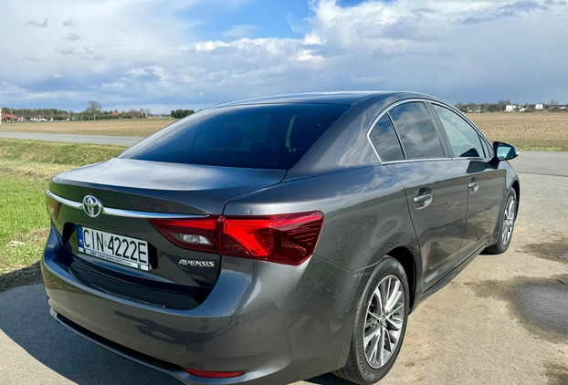 Toyota Avensis cena 67400 przebieg: 92170, rok produkcji 2017 z Bojanowo małe 79